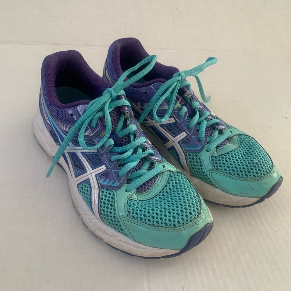 Asics Gel-Contend 3 Athletic Running Sneaker Shoes Women's 8 Lace up EUC